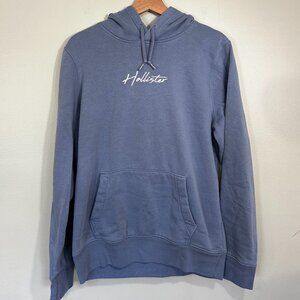 Hollister California - Pull over Hoodie - Medium - Blue